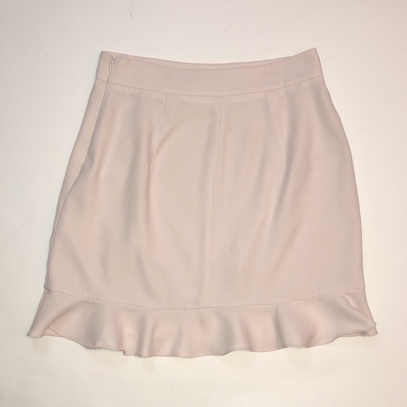 Club Monaco Ruffle Mini Skirt in Pink Cream, size 6 - Picture 12 of 12